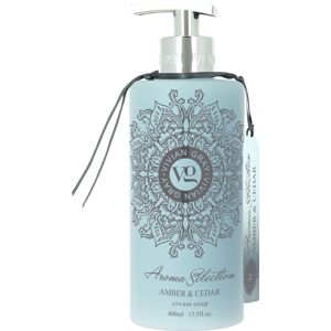 Vivian Gray Krémes folyékony kézszappan Aroma Selection Amber & Cedar (Cream Soap) 400 ml