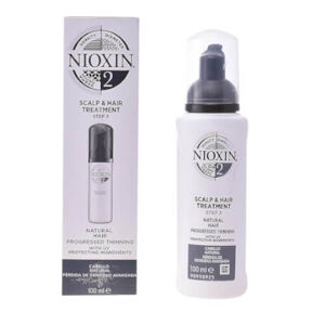Nioxin Haj kezelés puha, természetes haj elvékonyodása jelentősen System 2 (Scalp & Hair Treatment ) 100 ml