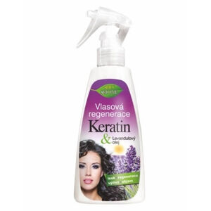 Bione Cosmetics Haj regenerálódás a Keratin em Levandule 260 ml-rel