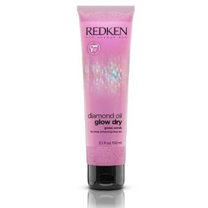 Redken Peeling haj ragyogó fényt, és megvédje a szárítás Diamond Olaj (Gloss Scrub fokozására Shine szárítás) 150 ml
