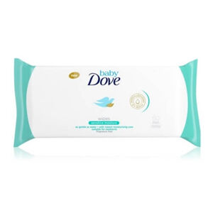 Dove Nedves törlőkendők érzékeny bőrre Baby (Sensitive Moisture Wipes) 50 db