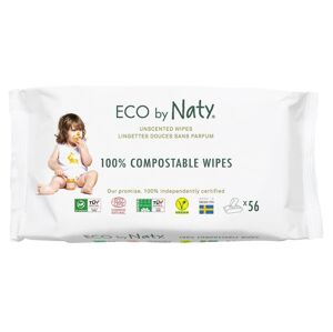 Eco by Naty Naty szagtalan nedves törlőkendő érzékeny bőrre (56 db)
