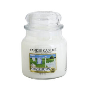 Yankee Candle Illatgyertya  Classic Clean Cotton 411 g - közepes