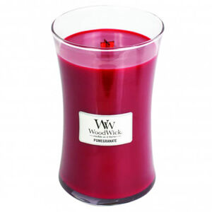 WoodWick Pomegranate illatgyertya üvegben 609,5 g