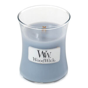 WoodWick Soft Chambray illatgyertya üvegben 85 g