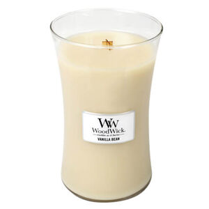 WoodWick Vanilla Bean  illatgyertya üvegben 609,5 g