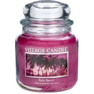 Village Candle Illatos gyertya üvegben Palm Beach (Palm Beach), 397 g