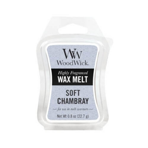 WoodWick Illatviasz Soft Chambray 22,7 g