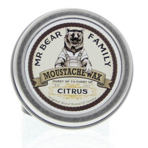 Mr. Bear Bajusz viasz Citrus (Moustacge Wax) 30 g