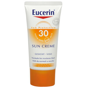 Eucerin Erősen védő naptej arcra SPF 30 (Sun Face Cream) 50 ml