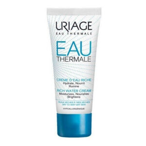 Uriage Tápláló és hidratáló krém száraz és nagyon száraz bőrre Eau Thermale (Rich Water Cream) 40 ml