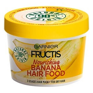 Garnier Tápláló hajmaszk Fructis (Banana Hair Food) 390 ml