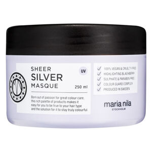Maria Nila Tápláló maszk szőke hajra, Sheer Silver (Masque) 250 ml