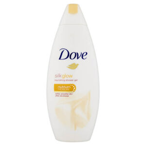 Dove Tápláló tusfürdő Silk Glow  (Nourishing Shower Gel) 720 ml - náhradní náplň