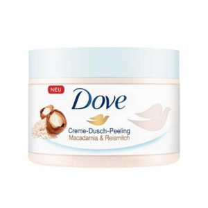 Dove (Exfoliating Body Scrub Crushed Macadamia & Rice Milk) 225 ml