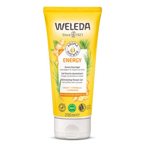 Weleda Stimuláló tusfürdő Aroma Shower Energy (Stimulating Shower Gel) 200 ml