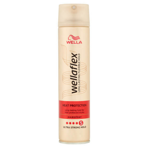 Wella Hajlakk ultra erős rögzítéssel és hővédelemmel Wellaflex (Heat Protection Hairspray) 250 ml