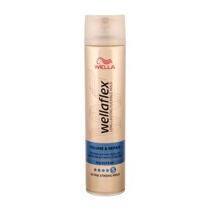 Wella Volumennövelő hajlakk ultra erős rögzítéssel Wellaflex (Volume & Repair Hairspray) 250 ml
