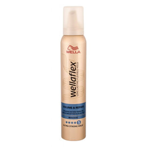 Wella Volumennövelő hajhab ultra erős rögzítéssel  Wellaflex (Volume & Repair Mousse) 200 ml
