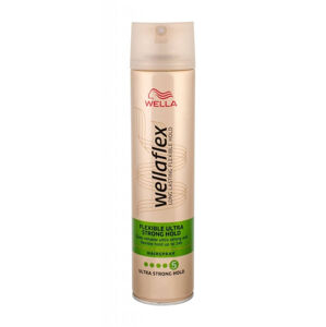 Wella Hajlakk ultra erős rögzítéssel  Wellaflex Flexible Ultra Strong (Hairspray) 250 ml