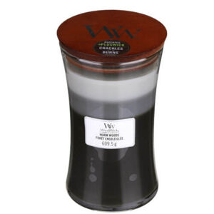 WoodWick Illatos gyertya Trilógia Fireside, Redwood, Sandalwood Clove 609 g