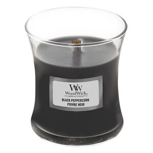 WoodWick Black Peppercorn 85 g kis illatmécses váza