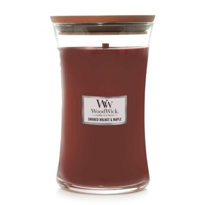 WoodWick Illatgyertya váza Smoked Walnut & Maple 609,5 g - nagy
