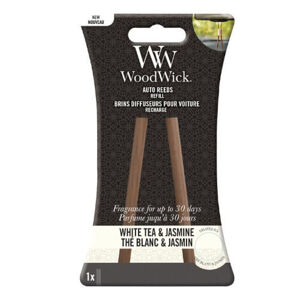 WoodWick Autó illatosító utántöltő White Tea & Jasmine (Auto Reeds Refill)