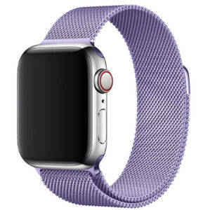 4wrist Milánói acél szíj Apple Watch - Levendula 38/40/41 mm