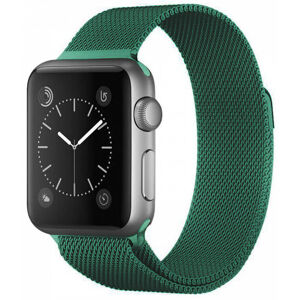 4wrist Milánói acél szíj Apple Watch - Zöld 38/40/41 mm