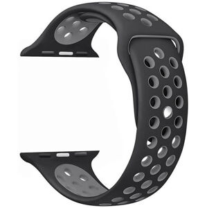 4wrist Szilikon szíj Apple Watch - Fekete/Szürke 38/40/41 mm