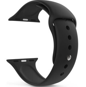 4wrist Szilikon szíj Apple Watch - Fekete 42/44/45 mm - M/L