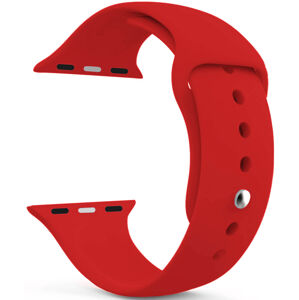 4wrist Szilikon szíj Apple Watch - Piros 42/44/45 mm - S/M