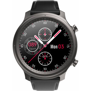 Wotchi Smartwatch W30BL - Black Leather
