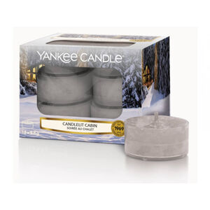 Yankee Candle Illatos teamécsesek Candlelit Cabin 12 x 9,8 g