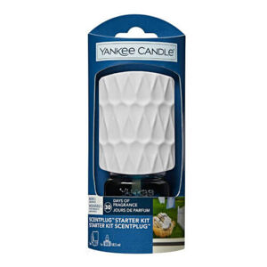 Yankee Candle Elektromos diffúzor konnektorba Organic Kit Clean Cotton 18,5 ml