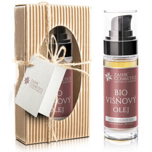 Záhir cosmetics s.r.o. Cseresznye bőrápoló olaj BIO 30 ml - díszdobozban