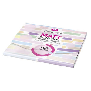 Dermacol Mattító papírok Matt Control (Blotting Papers) 100 db