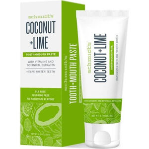 Schmidt´s Coconut és lime (Tooth + Mouth Paste) 133 g