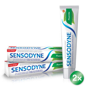 Sensodyne Fogkrém érzékeny fogakra Fluoride Duopack 2 x 75 ml