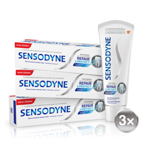 Sensodyne Fogkrém Repair & Protect Whitening 3 x 75 ml