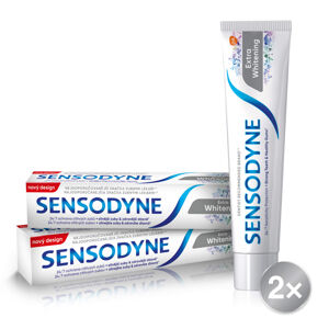 Sensodyne Fehérítő hatású fogkrém Extra Whitening Duopack 2 x 75 ml