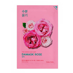 Holika Holika Hidratáló vászonmaszk Damaszkusz rózsakivonattal Damask Rose (Pure Essence Mask Sheet) 20 ml